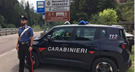 Fioriera divelta a Predazzo si pensava ad odiosi vandali i Carabinieri: colpa di un'auto