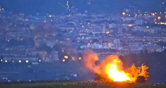 Ustionato durante i roghi del Sacro Cuore Gravissimo un giovane di 22 anni