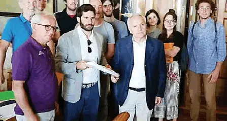 In Comune con 1.300 firme «Ascensore per la collina»