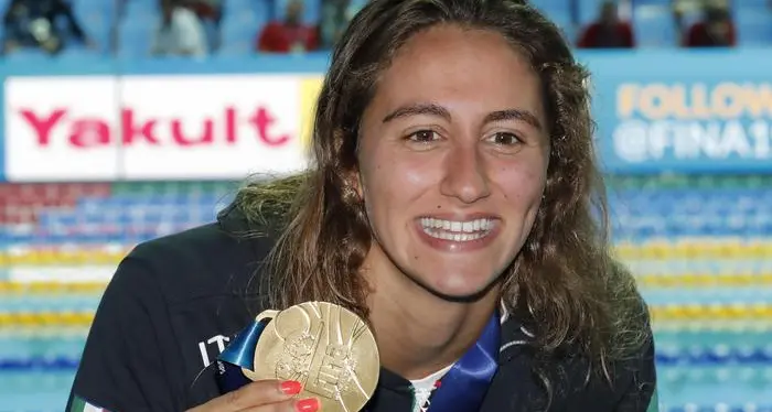 Mondiali di nuoto in Cina: l'italiana Quadarella è d'oro nella finale dei 1500