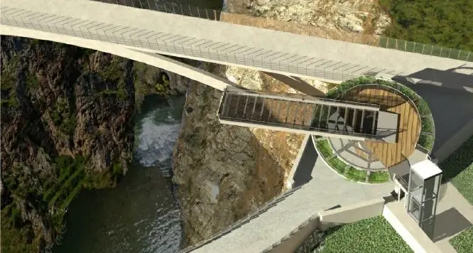 Sulla diga di Santa Giustina sorge uno \"skywalk\" nel vuoto: via libera della Provincia