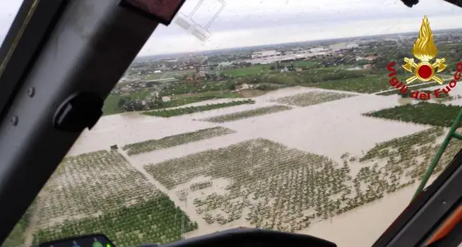 Maltempo: esondato il fiume Savio Interrotta la linea Bologna-Rimini