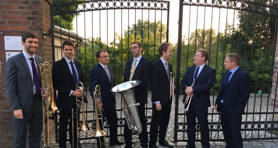 Gli ottoni dei Septura Brass domenica sera a Cles per i Suoni delle Dolomiti