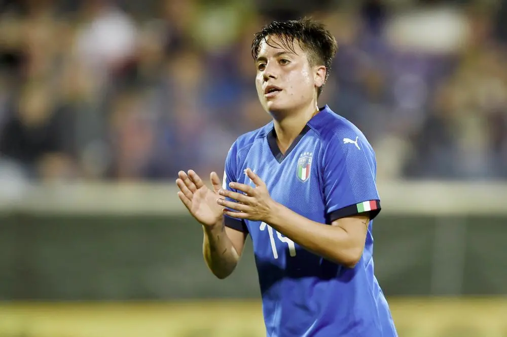 CALCIO ITALIA DONNE FEMMINILE ALICE PARISI