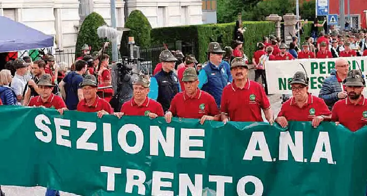 All'Adunata di Milano 5mila alpini trentini