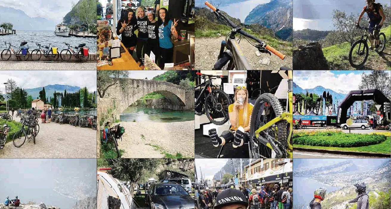 Il «Bike Festival» vive anche nelle migliaia di foto social