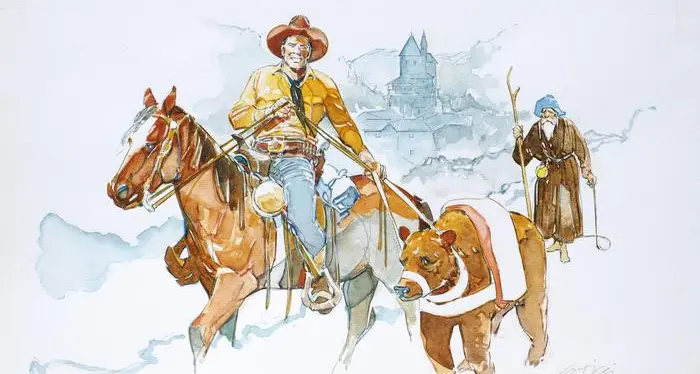 Arriva la mostra su Tex Willer con tanto di San Romedio e le Dolomiti «western»