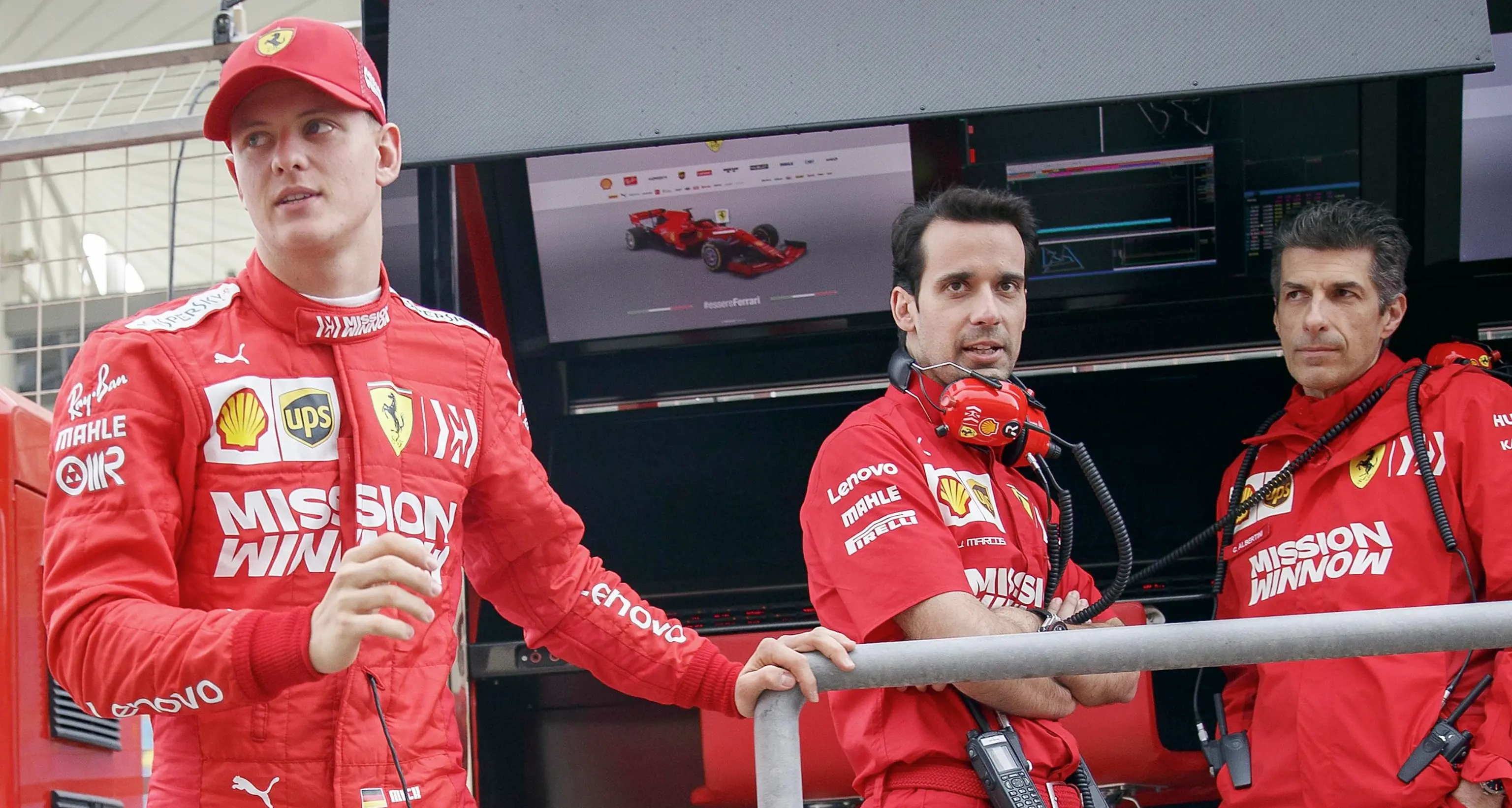 Un altro Schumi al volante della rossa di Maranello e la Ferrari sogna