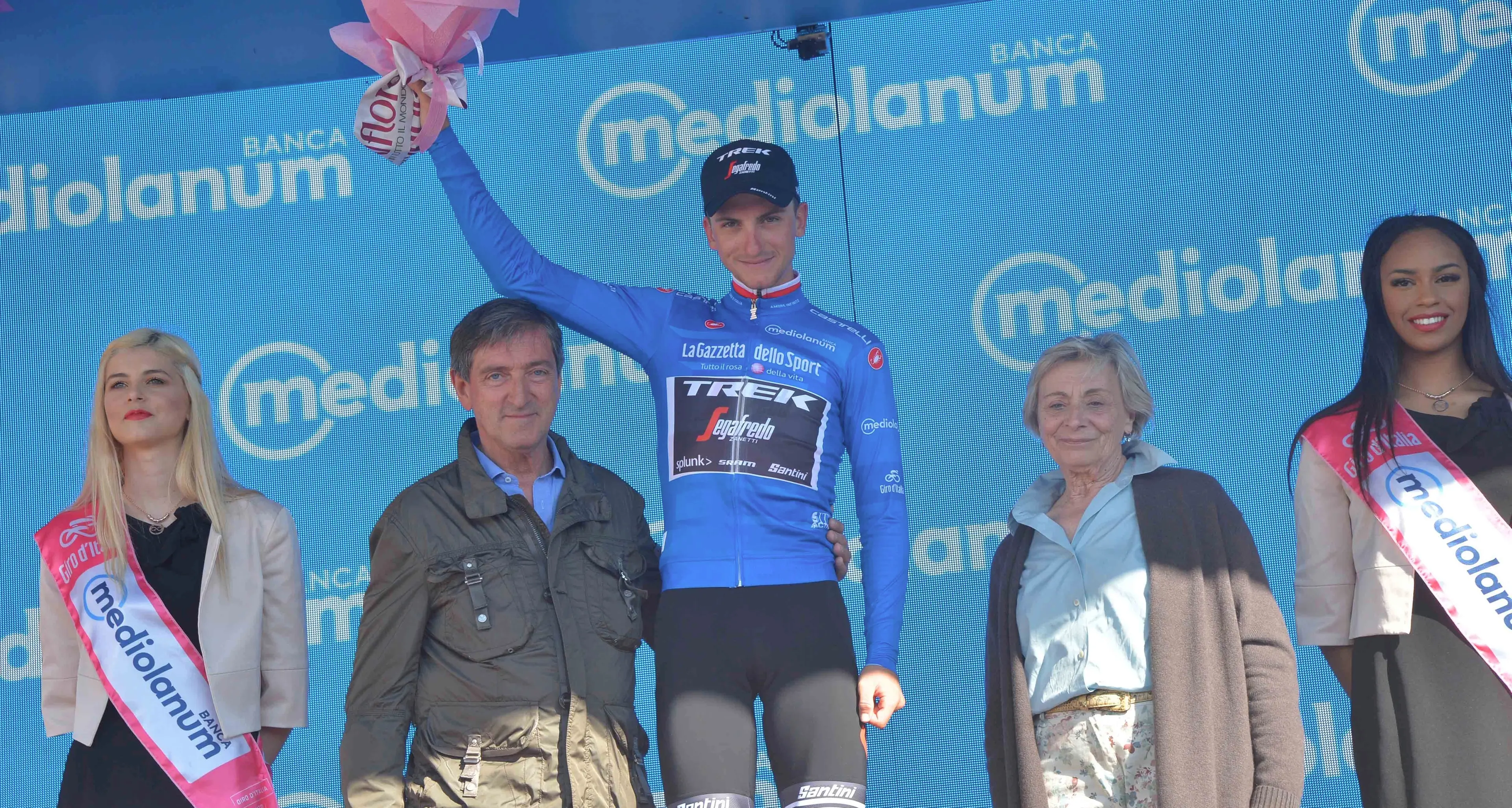 Giro, a Ponte di Legno vince Ciccone Domani la prima tappa in Trentino