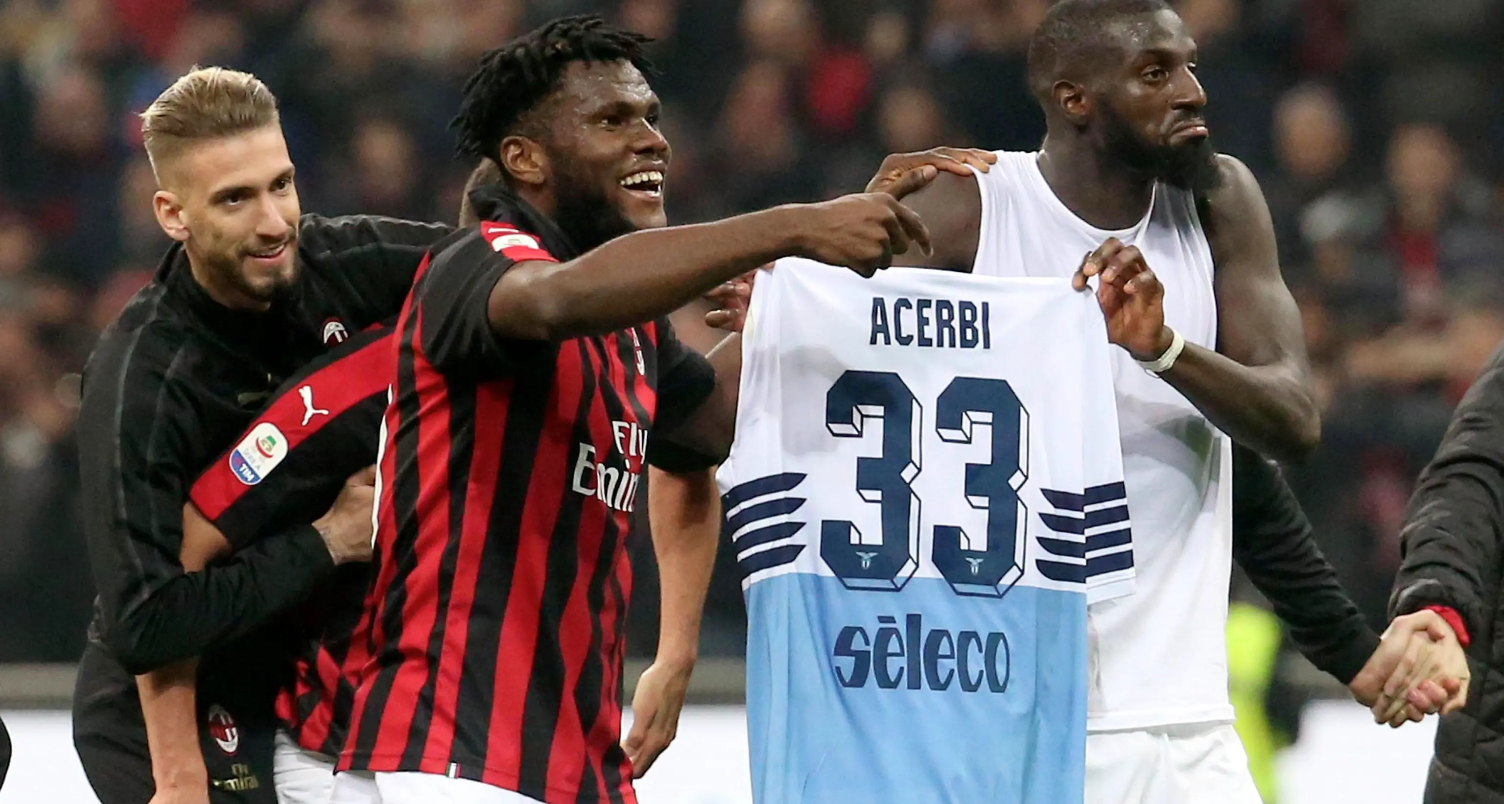 Per il caso Acerbi niente prova tv per Kiesse e Bakayoko