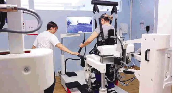 Arco, equipe medica e robot per ridare la speranza Riabilitazione all'Eremo