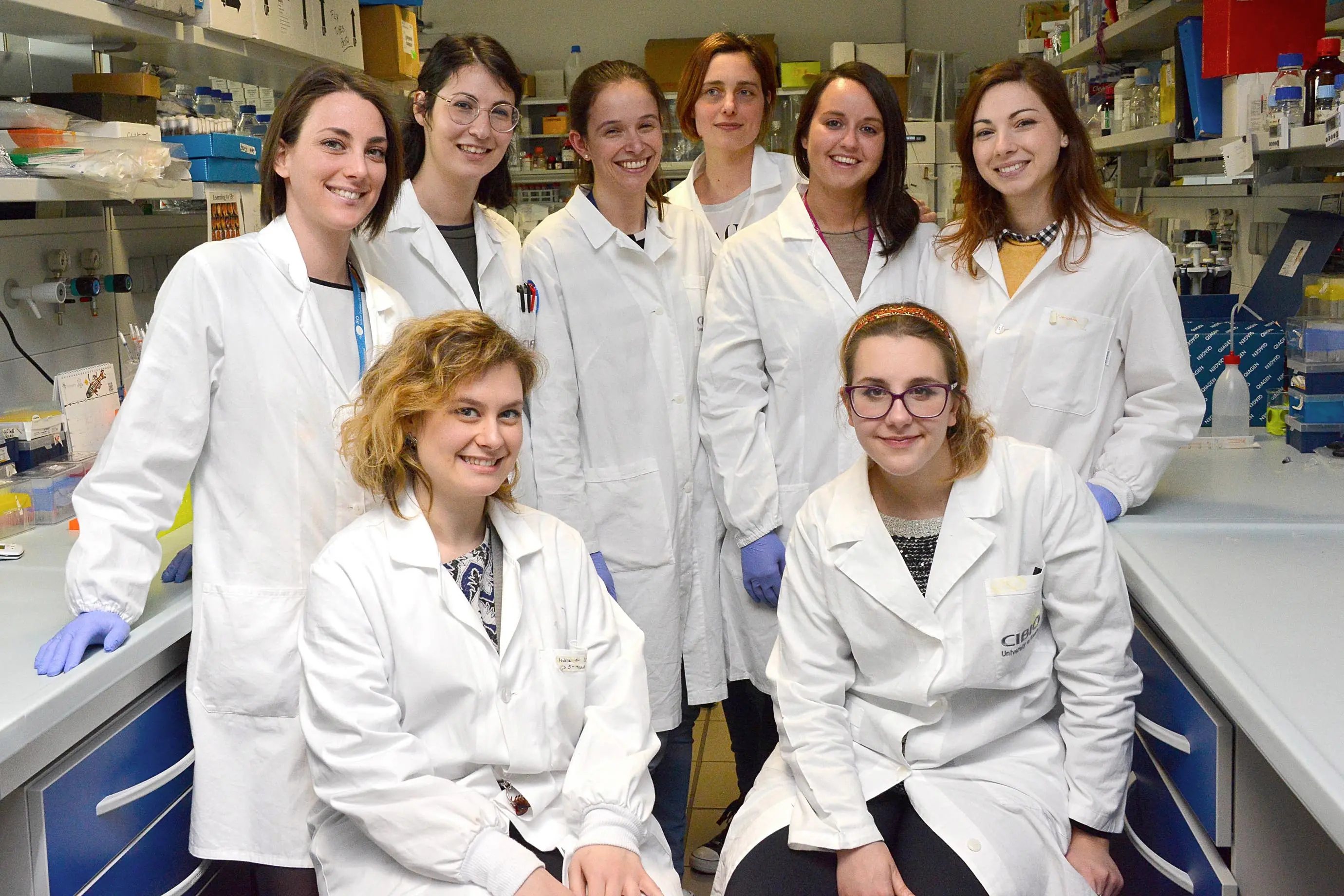 INTERVISTA NEI LABORATORIO DEL CIBIO A EMMA DELLA LIBERA E DIVERSE IMMAGINI DEL LABORATORIO TRENTO 19 FEBBRAIO 2019 FOTO PAOLO PEDROTTI