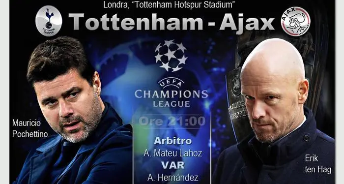 Stasera Tottenham contro Ajax prima semifinale di Champions che promette gran spettacolo
