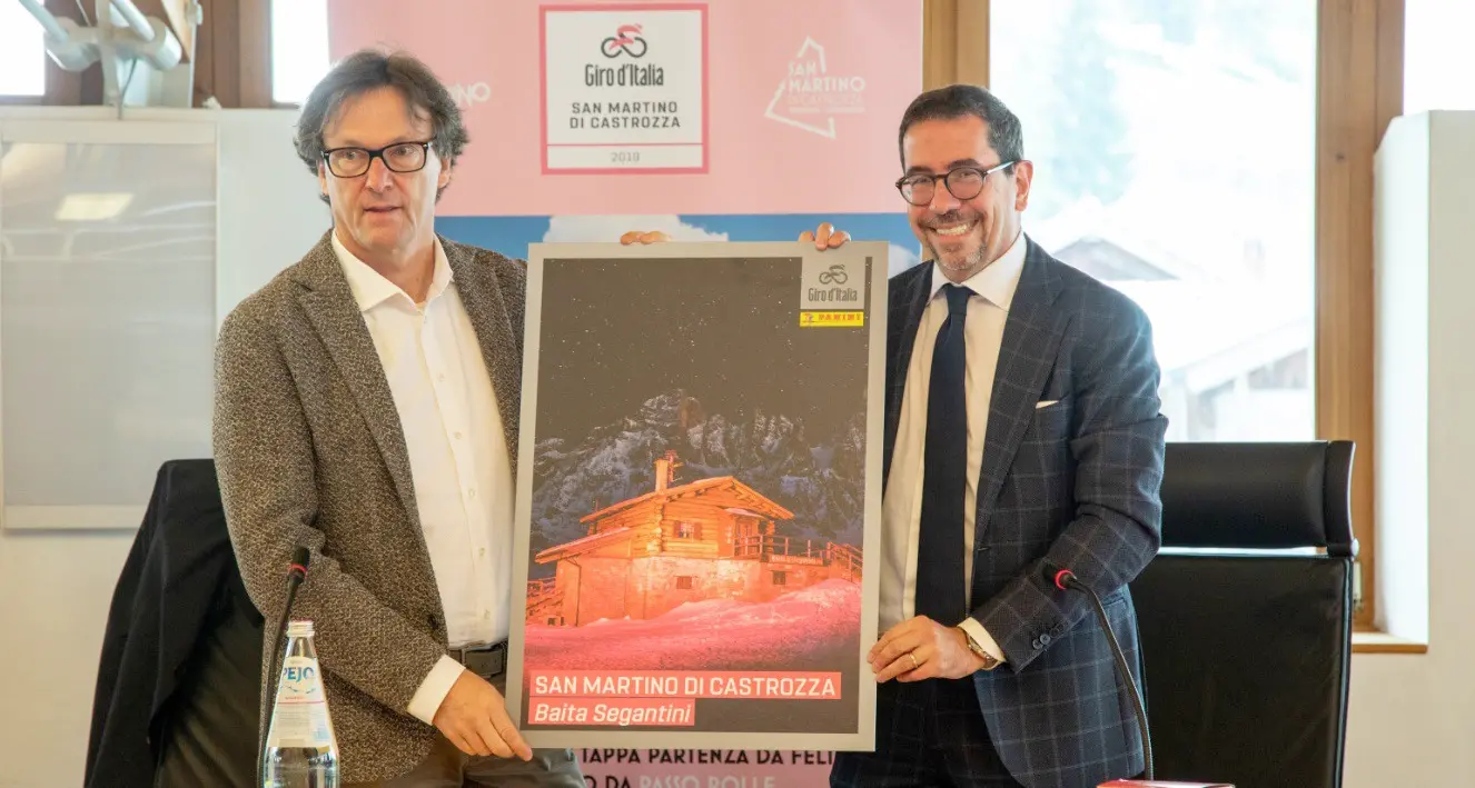 Per la Tappa del Giro d'Italia ci sarà la figurina Panini con la Baita Segantini