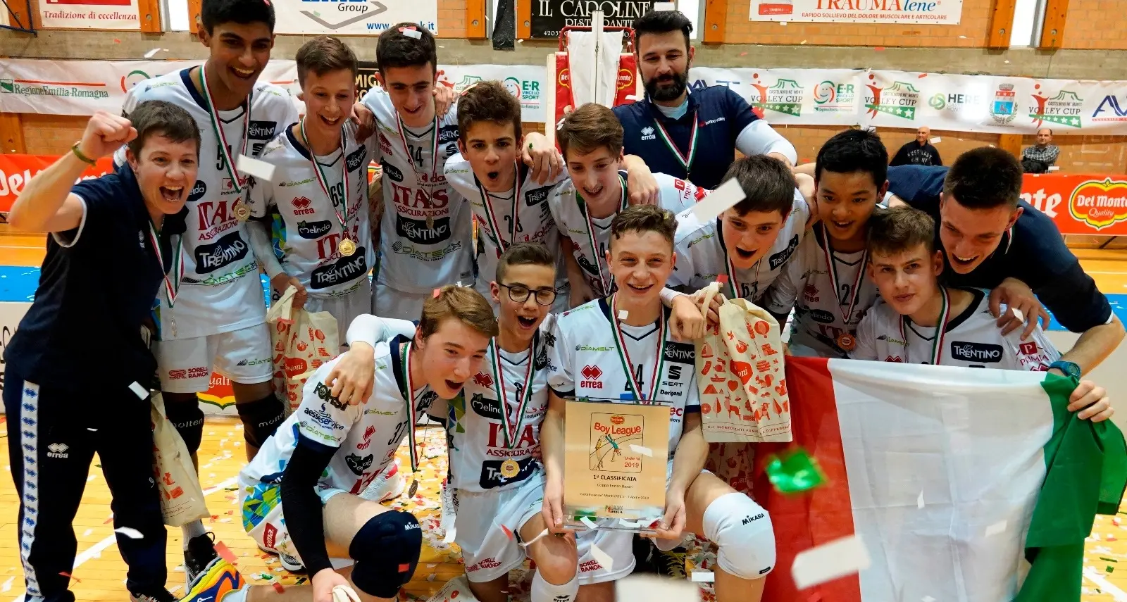 Baby campioni crescono: l'Itas trionfa nella Boy League Under14