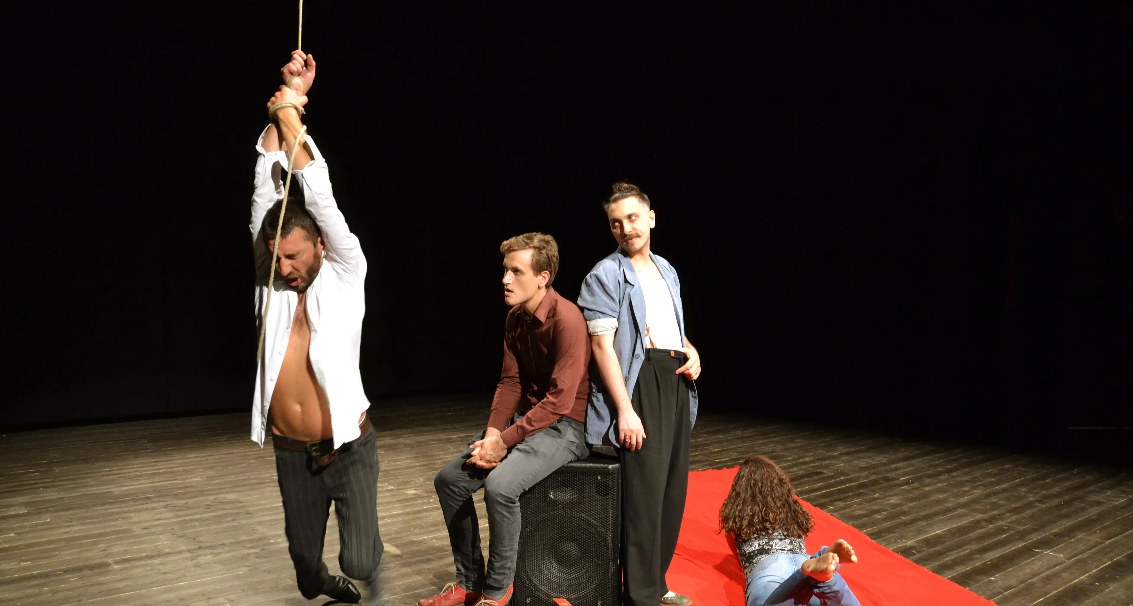 Domani a Villazzano la prima di “Immagino tu sia già andato in buca” nuova produzione di EstroTeatro