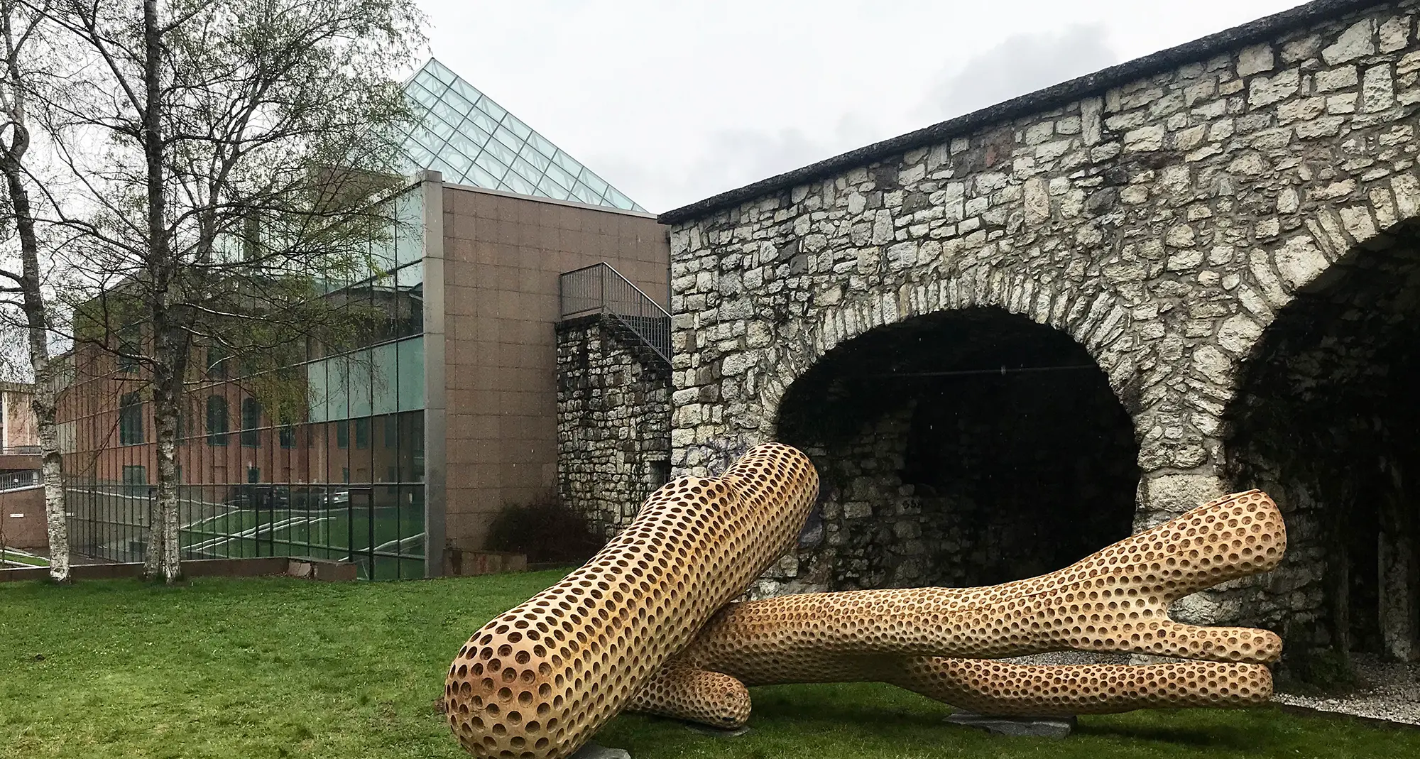 Arte Sella scende a valle ecco la prima opera d'arte nel centro di Borgo Valsugana