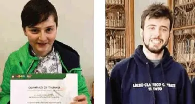 Due studenti trentini alle Olimpiadi di italiano