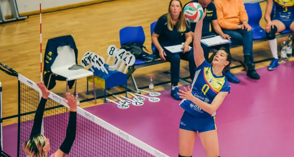 Delta Informatica spettacolare grande vittoria 3-0 su Caserta mercoledì c'è gara 2
