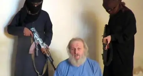 Sergio Zanotti liberato in Siria, è atterrato in Italia