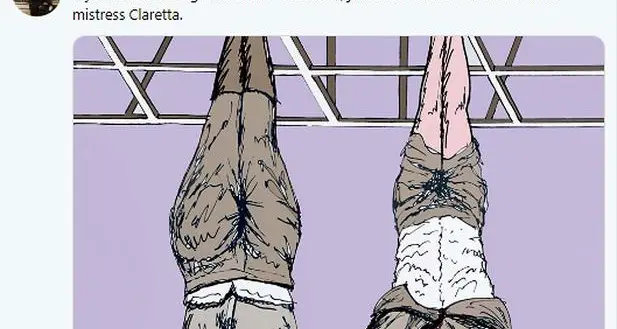 Jim Carrey, Mussolini? Se preferisce capovolga vignetta...
