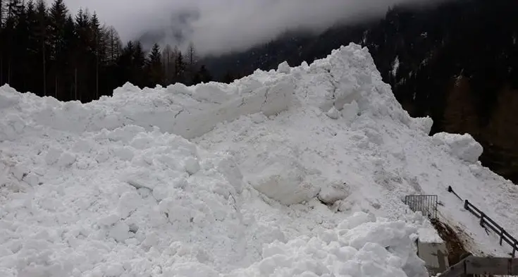 Val Martello, 35.000 mc di neve fermata dai paravalanghe