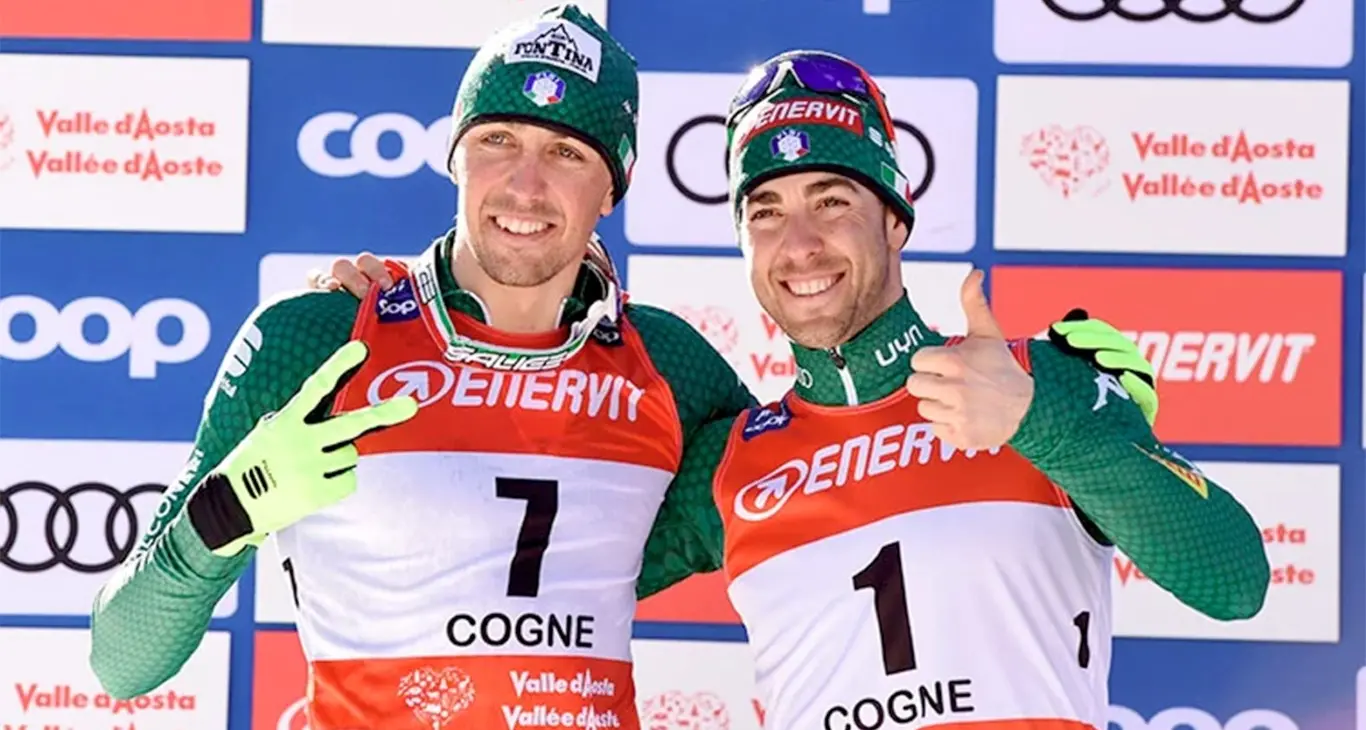 Pellegrino e de Fabiani, che doppietta nella sprint