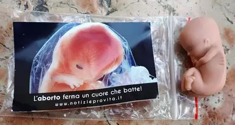 Festival della Famiglia: tra gadget anche feto di gomma