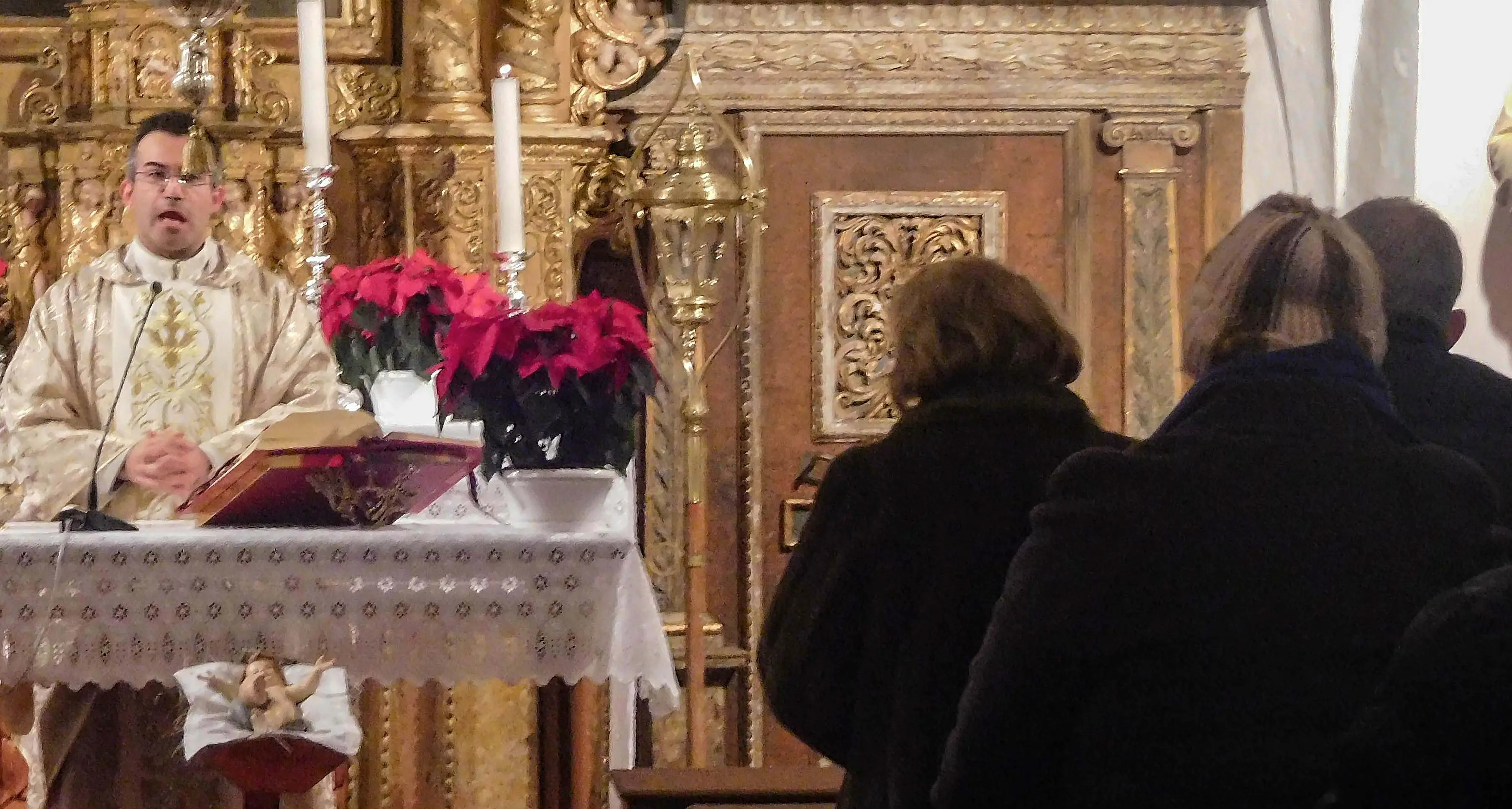 Don Laghi a messa «Roghi, non cedere alla vendetta»