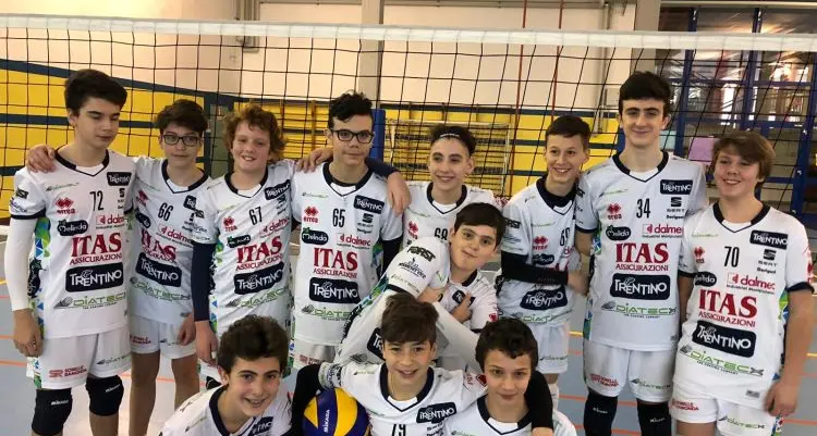 L'Itas volley non ne perde una (ma sono gli Under 13)