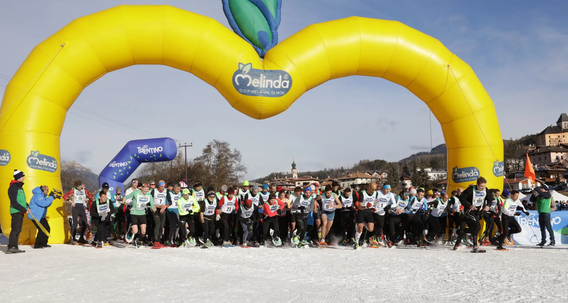 Il trentino Maestri vince la 46ª Ciaspolada: è campione mondiale di racchette da neve