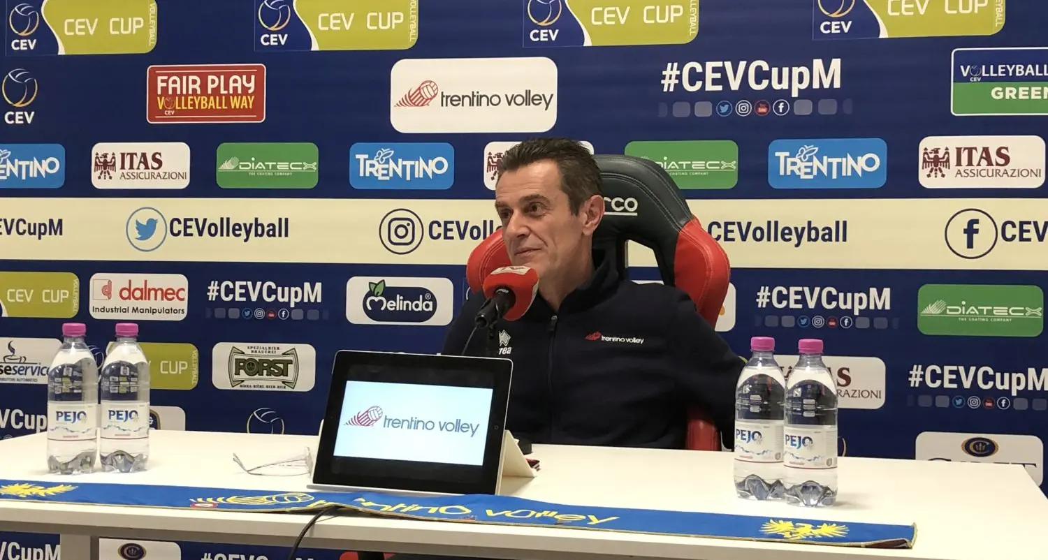 Itas Volley: Lorenzetti pensa alla Coppa CEV in Turchia «Ma prima c'è il test Modena»