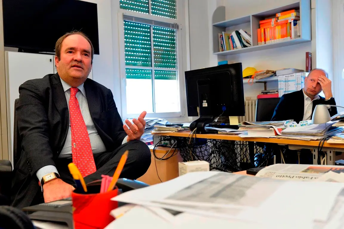 INSEDIAMENTO ALBERTO FAUSTINI NUOVO DIRETTORE GIORNALE ADIGE FOTO DI ALESSIO COSER