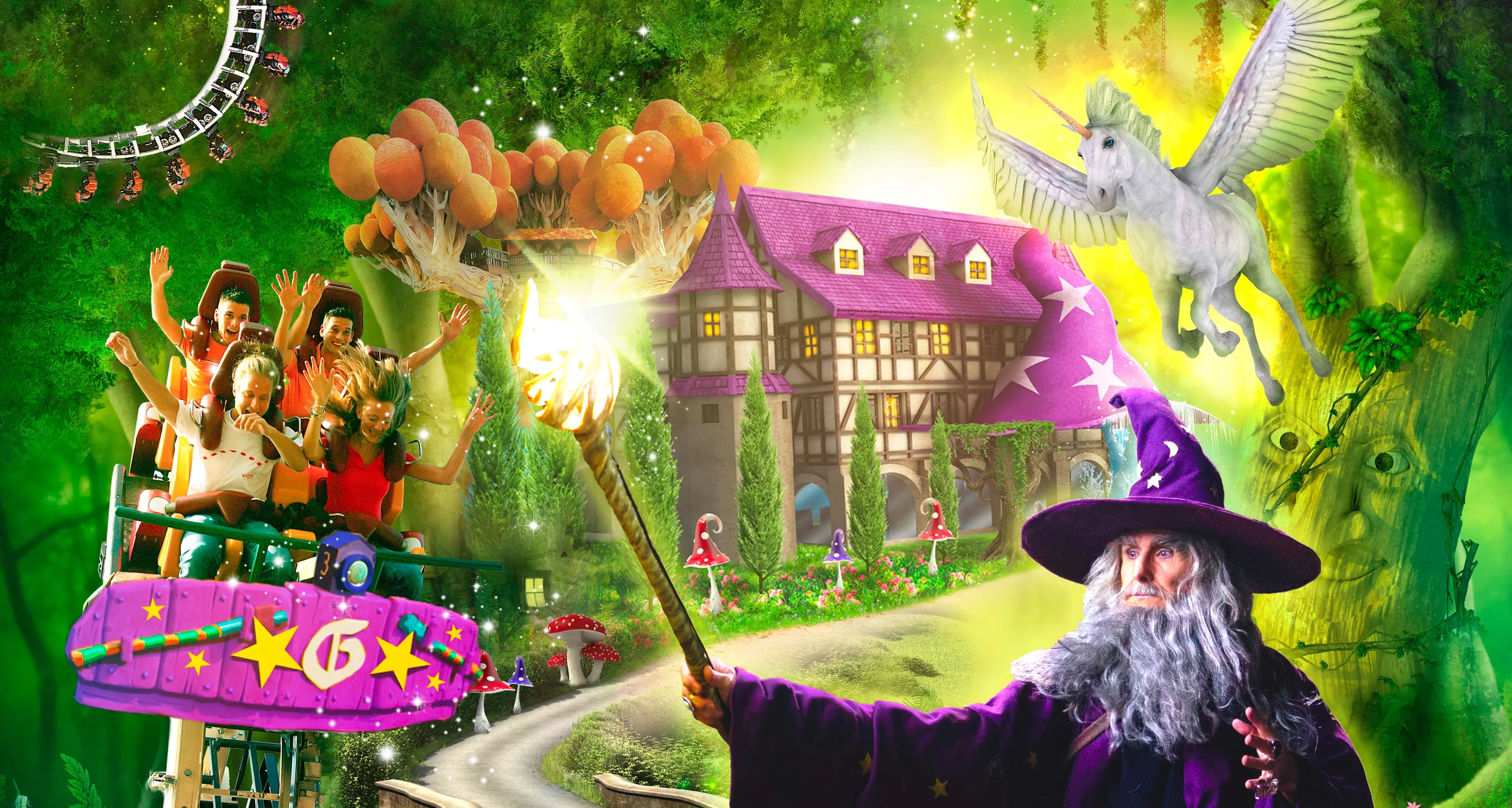 Gardaland riapre il 30 marzo e quest'anno punta tutto sulla magia. Compreso l'hotel