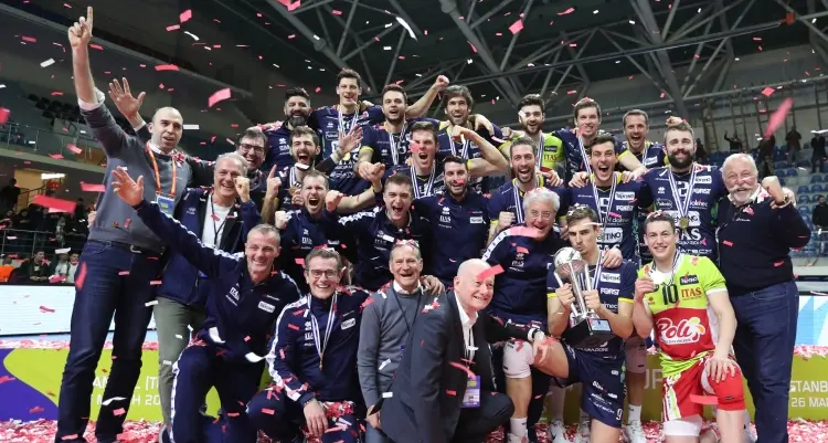La Coppa CEV é dell'Itas ecco i video della gara e le interviste dopo partita