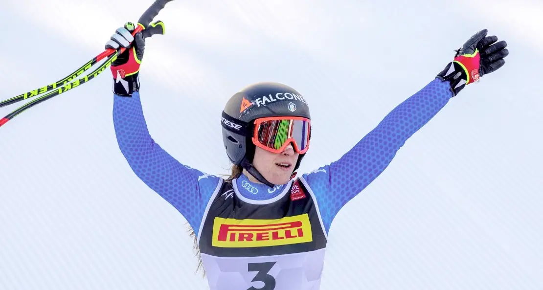 Super Goggia ai mondiali di Are È argento nel SuperG