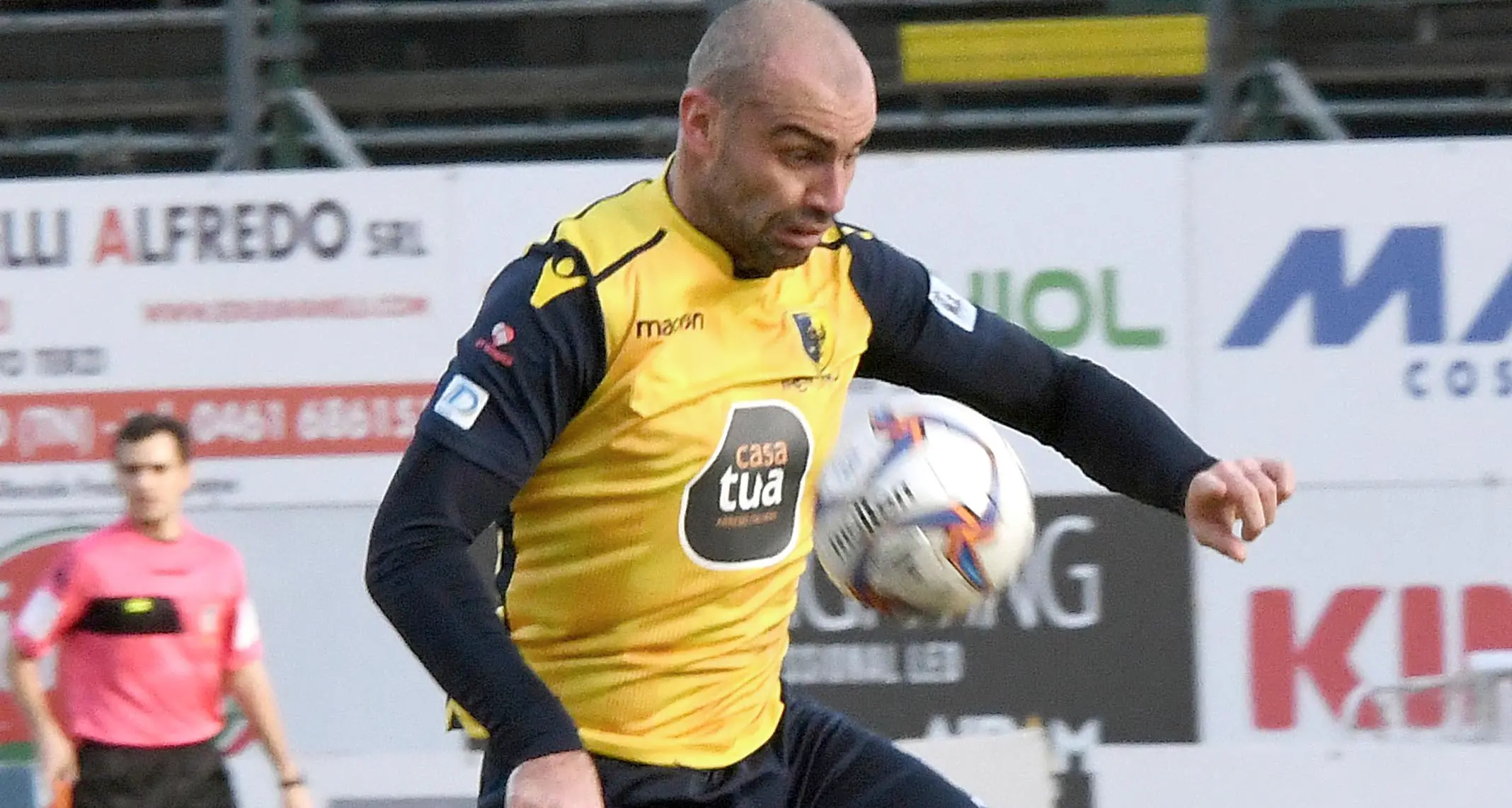 Trento, pareggio con l'Este Bertaso gol al 93'