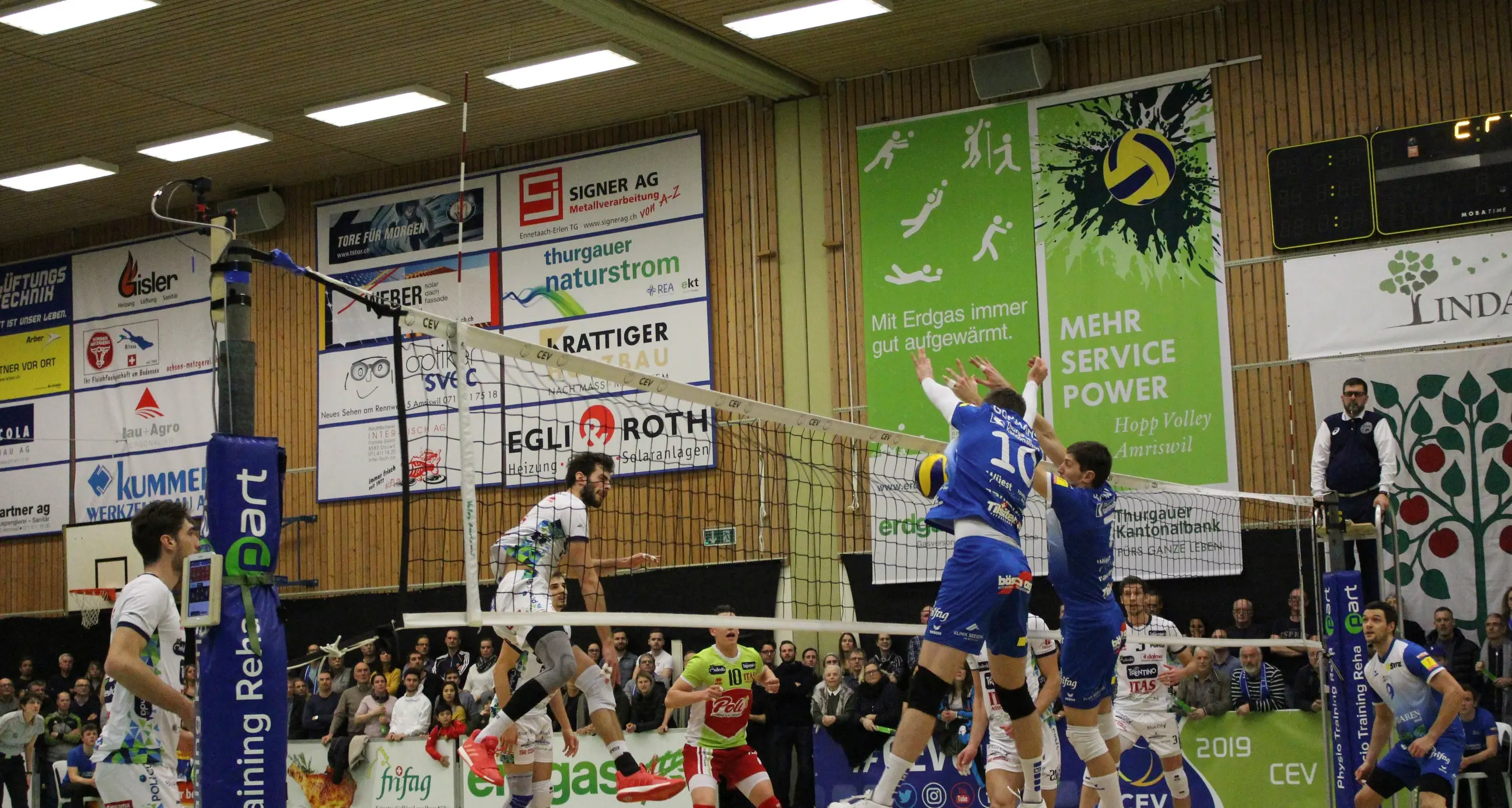Stasera l'Itas contro gli svizzeri, per la Coppa Cev