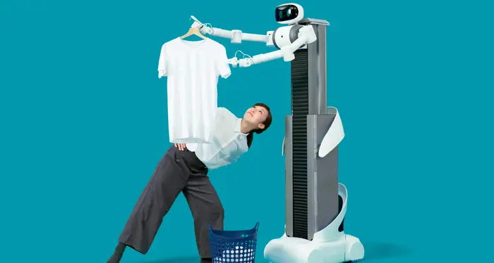 Dal Giappone arriva Ugo, il robot che fa il bucato