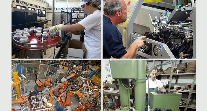 Crolla la produzione industriale Incubo della recessione