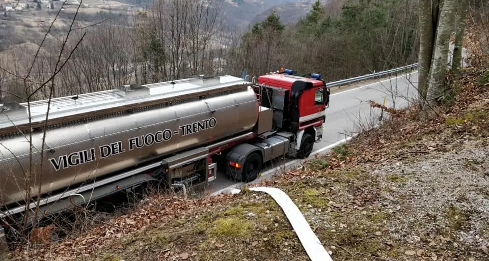 Siamo alla siccità: in Vallarsa cisterne per l'acquedotto