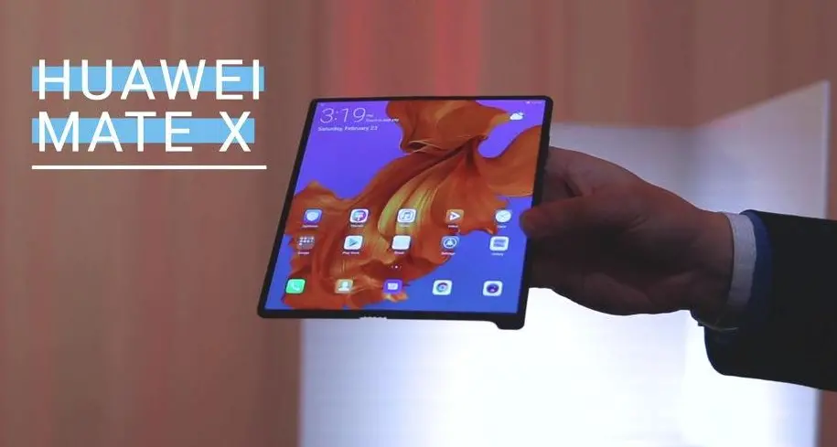 Huawei svela Mate X, il suo smartphone pieghevole