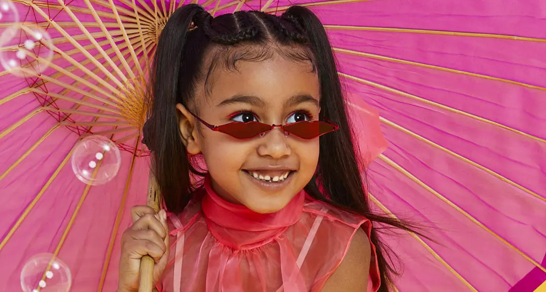 La figlia di Kanye West, a 5 anni è già in copertina