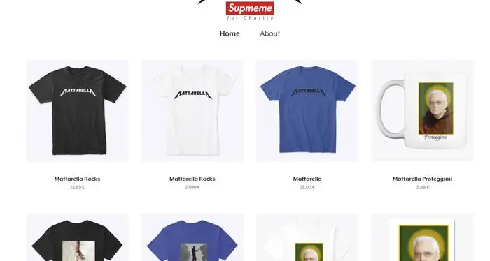 «Mattarella proteggimi»: vanno a ruba sul web le t-shirt presidenziali