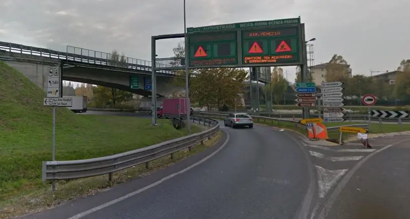 Peschiera, casello A4 chiuso per due mesi: divieti per chi viene da Affi