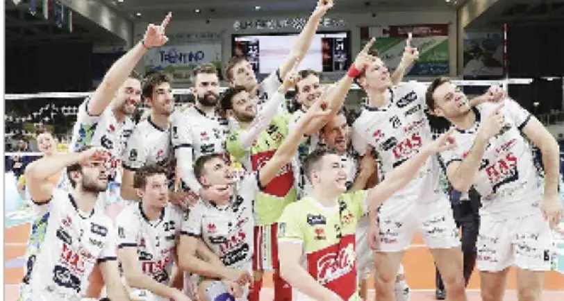 Trentino Volley schianta Verona e va in Final Four