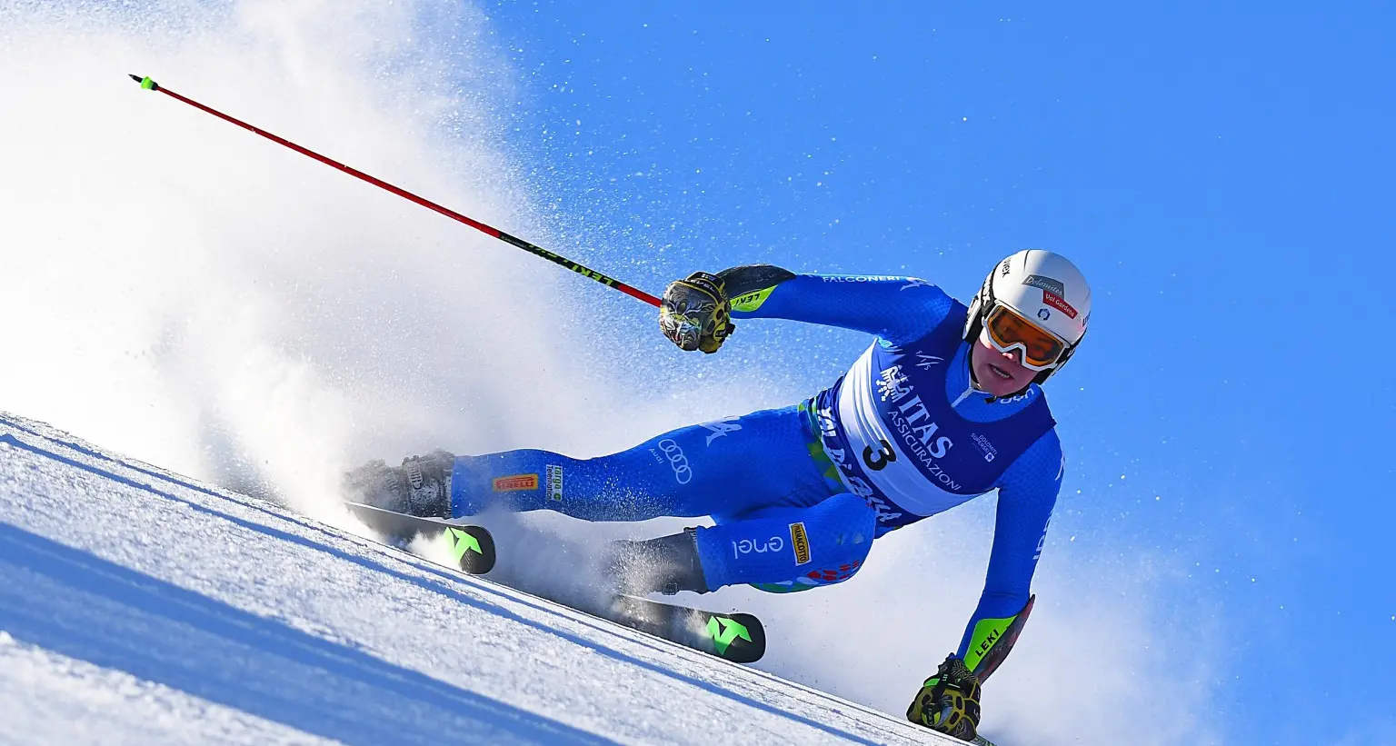 Mondiali juniores, Vinatzer in testa dopo la prima manche di slalom