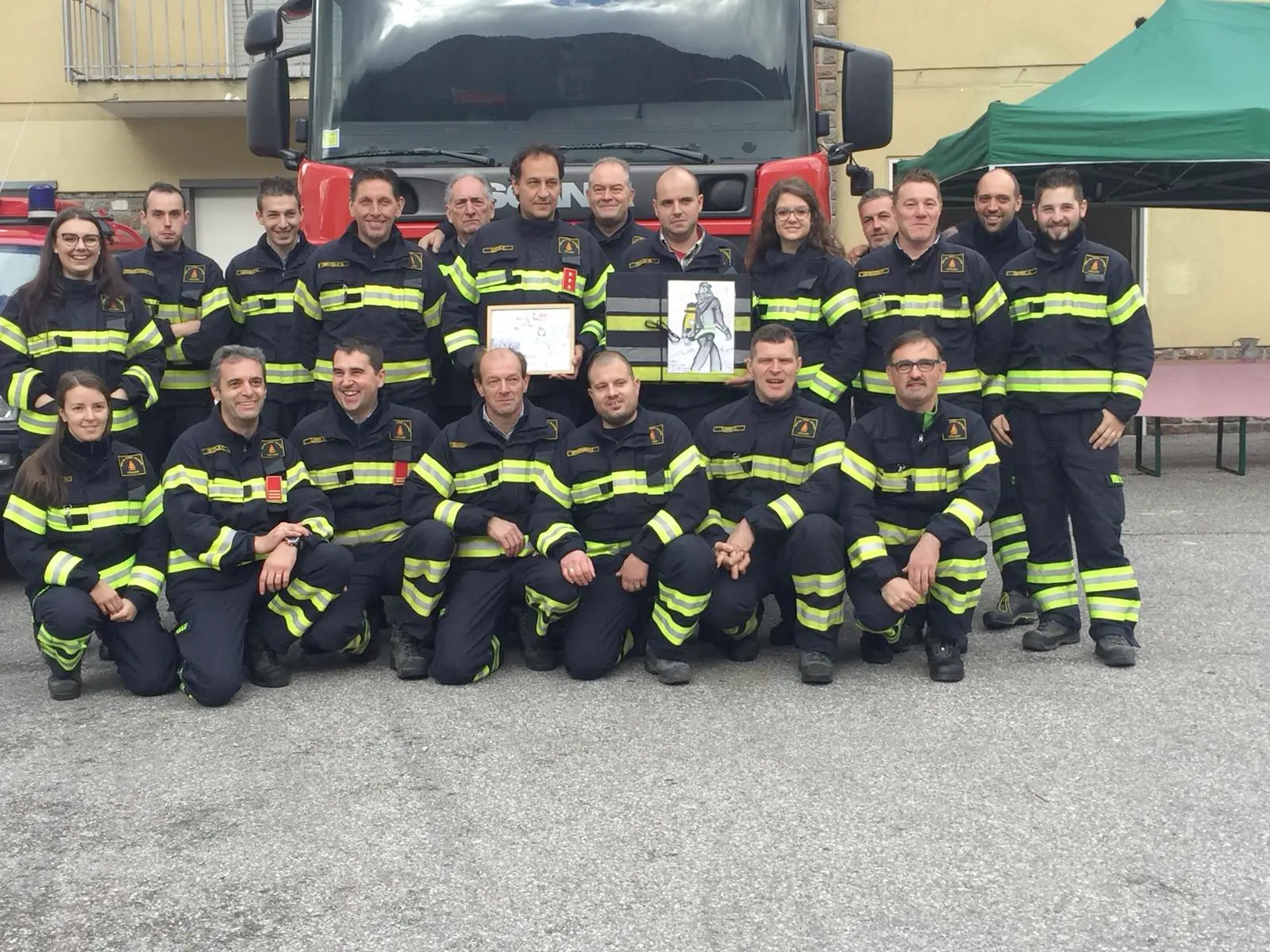 Vigili del fuoco Novaledo per 7