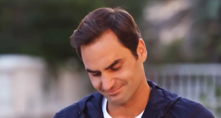 Le lacrime di Federer per l'ex tecnico