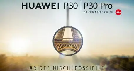 Huawei: P30 il 26 marzo, lancio a Parigi